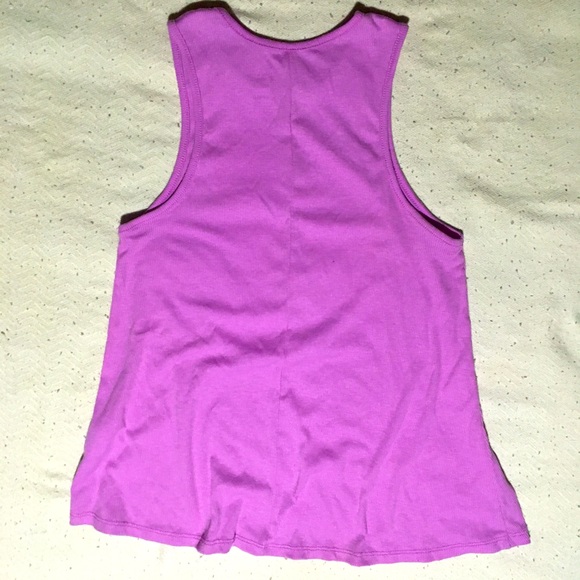 No Prob-Llama Ribbed Pink Tank Top Girl Sz XL 14-16 Embellished With Glitter - Picture 2 of 2